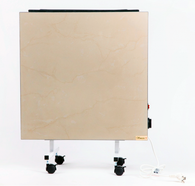 Тепловая панель инфракрасная с терморегулятором Venecia ПКК 700 700 Вт 15-22 м2 Бежевый мрамор (пкк700нн)