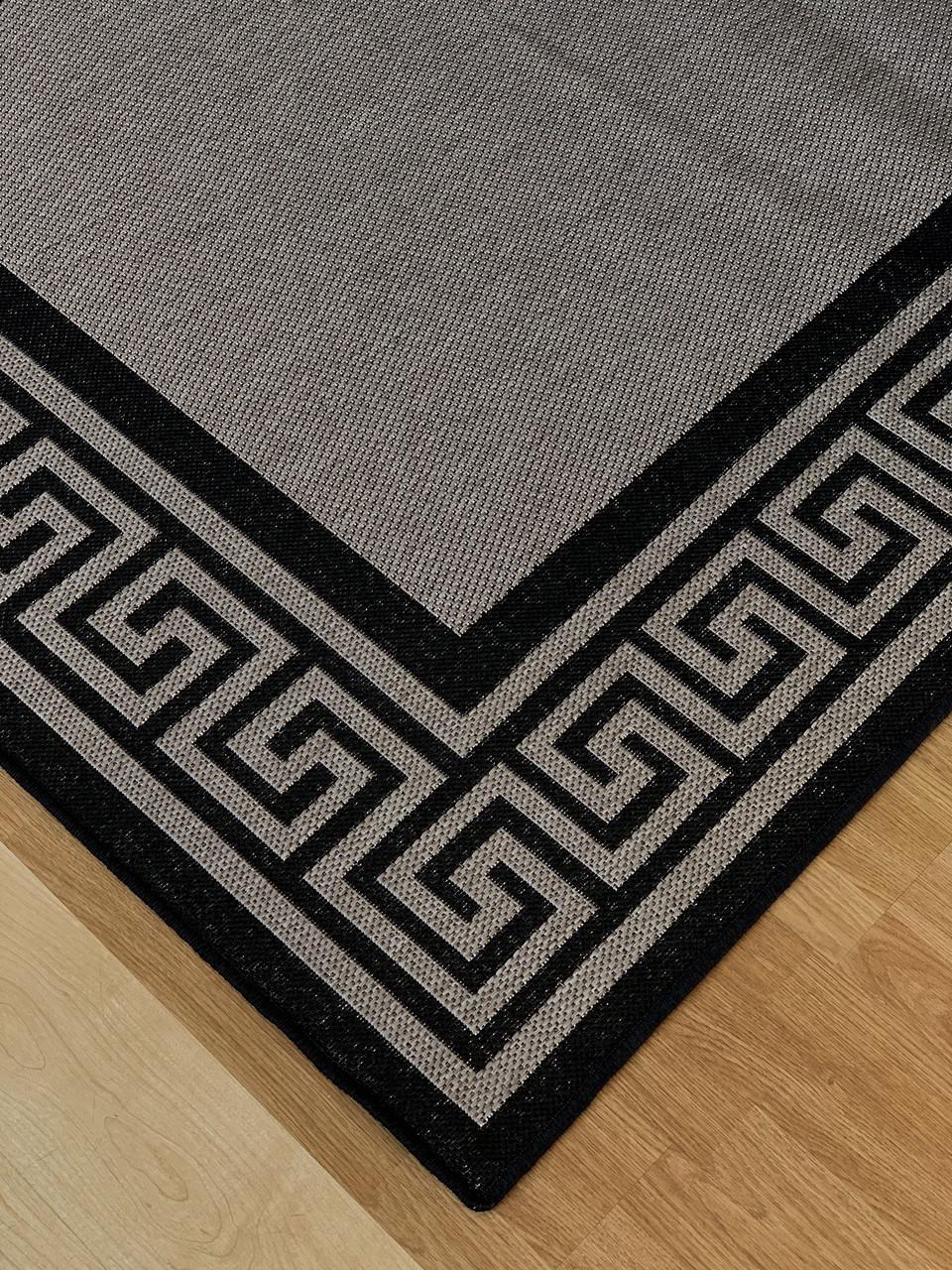 Ковер безворсовый абстрактный 80х150 см Серый 10161-0515(2599126363) - фото 3 Ковер безворсовый абстрактный 80х150 см Серый 10161-0515(2599126363) - фото 3