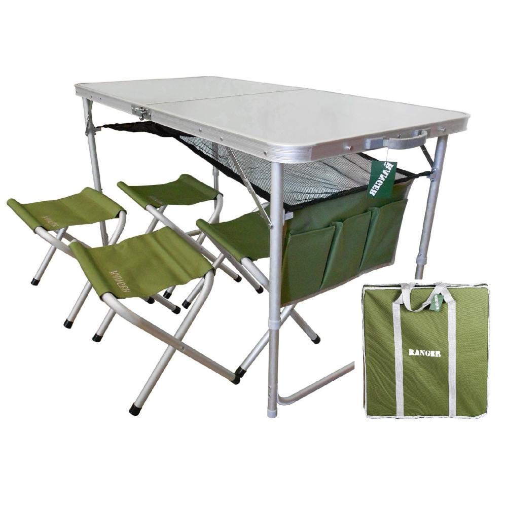 Комплект Ranger меблів зі стільцями для пікніка 4х60х120 см (RA1102)