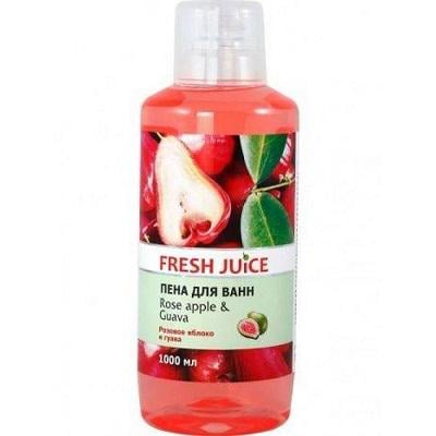 Піна для ванни Fresh Juice Рожеве яблуко і гуава 1 л