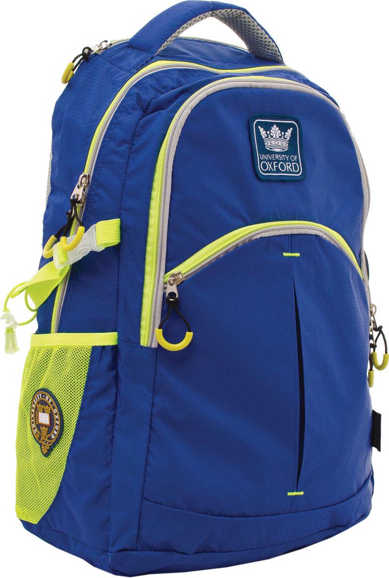 Рюкзак 1 Вересня Oxford синий 18 л (552864)