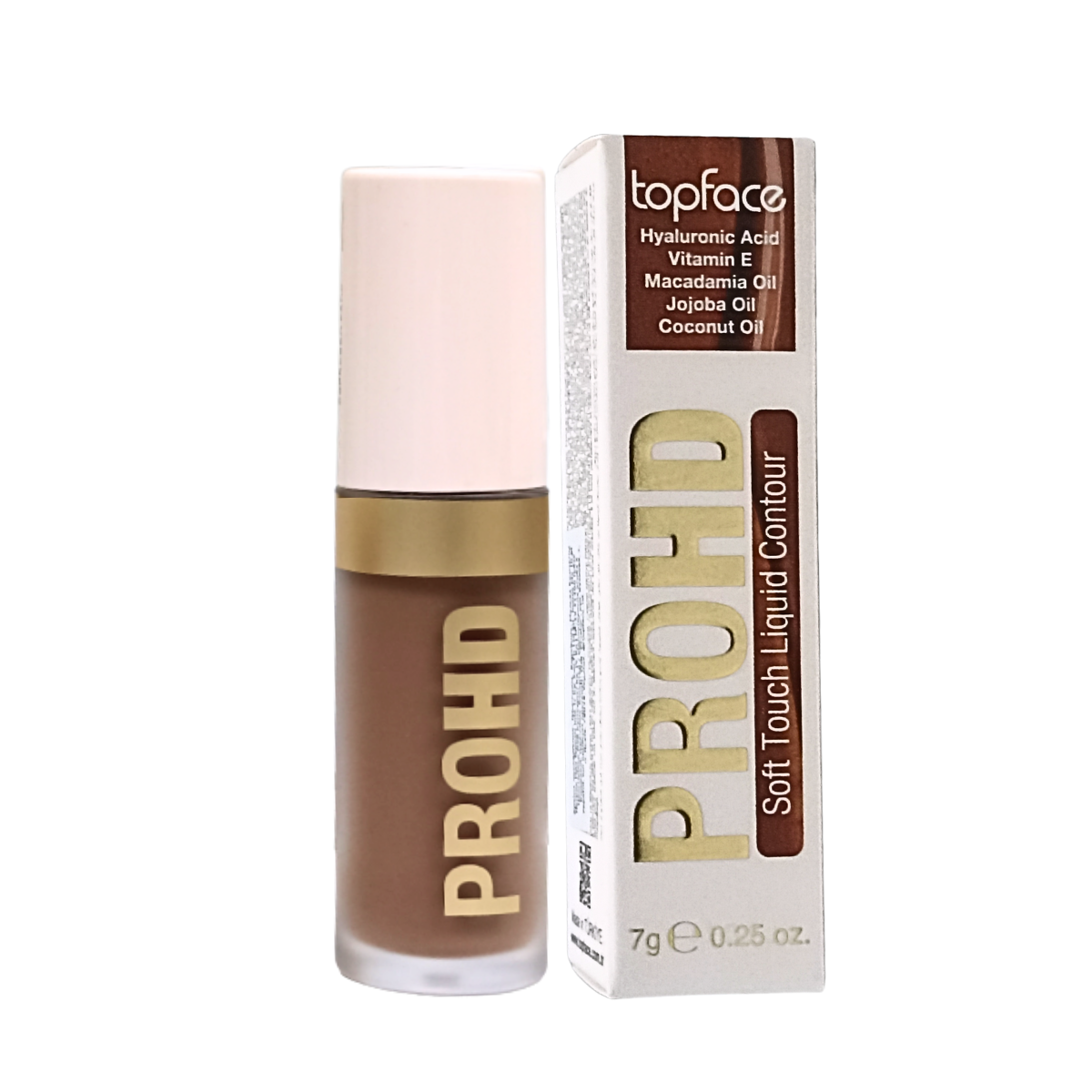 Контуринг для обличчя рідкий TopFace PROHD Soft Touch 7 г 04 Espresso Fade Коричневий (PT358)