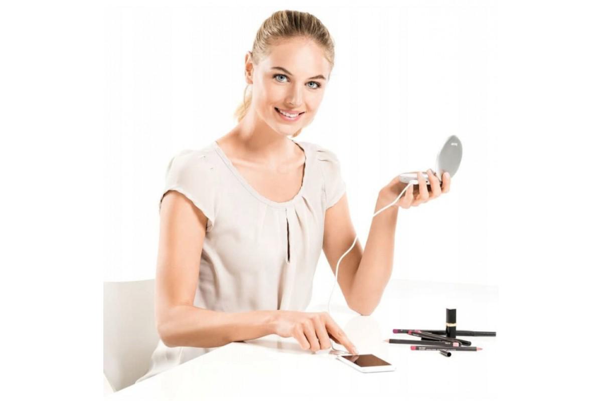 Косметическое зеркало Beurer BS 39 с подсветкой и Power Bank (1396) - фото 5 Косметическое зеркало Beurer BS 39 с подсветкой и Power Bank (1396) - фото 5