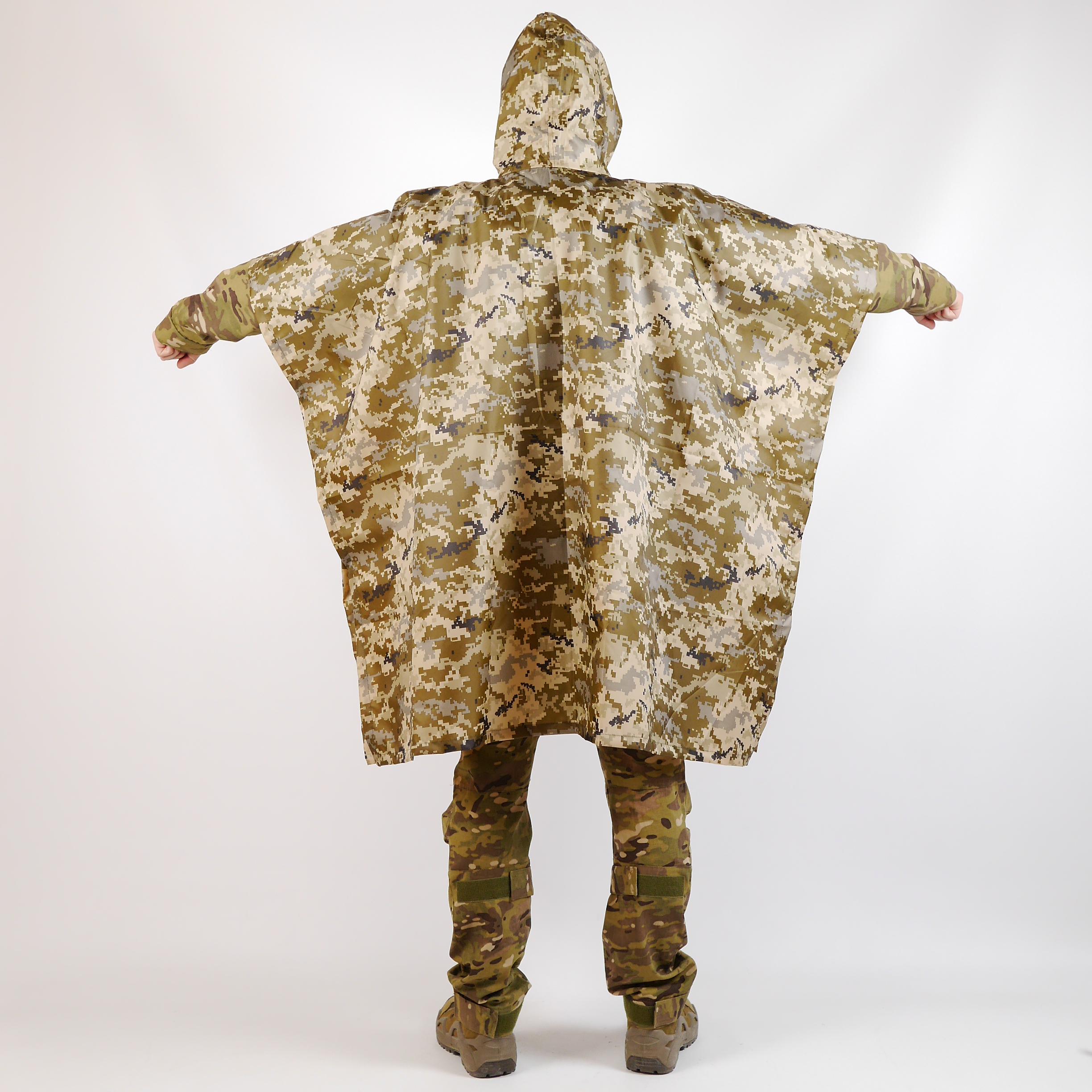 Пончо-дождевик Kiborg Пиксель (1134-OS) - фото 9