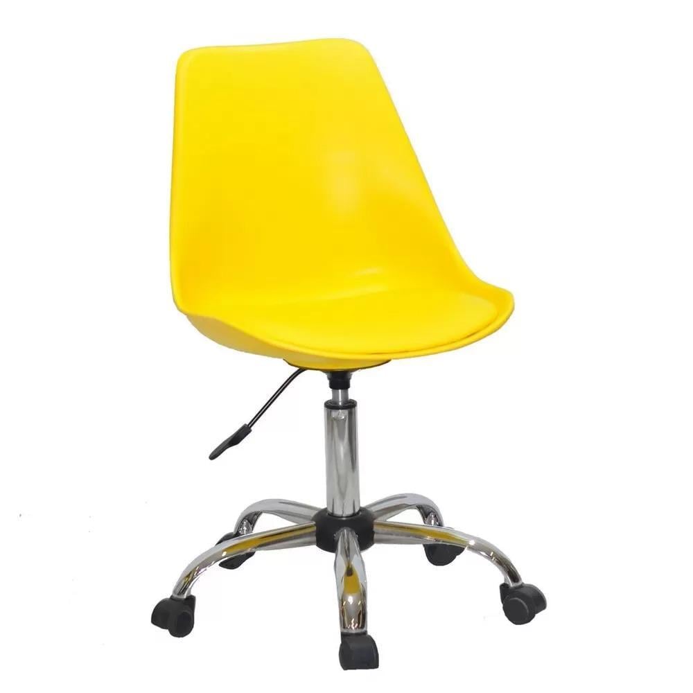 Стул SOLO OFFICE LITE экокожа Желтый (101153)
