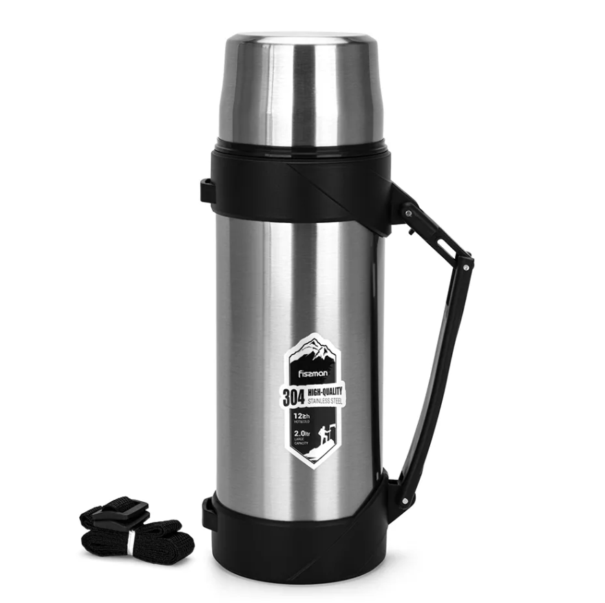 Термос Fissman 2 л Серебряный (9873fiss)