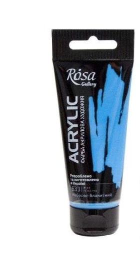 Краска акриловая ROSA Gallery 60 мл Небесно-голубой (1116)