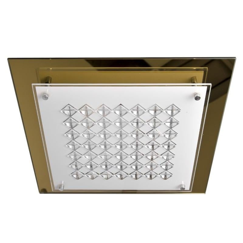 Светильник настенно-потолочный Brille BR-002 431C/2 E27 G (L74-001)