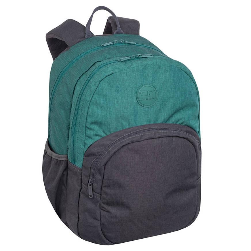 Шкільний рюкзак Coolpack RIDER DUO COLORS Green/Black 27 л 43х30х18 см