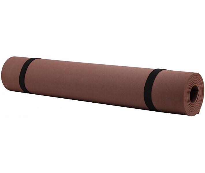 Килимок для йоги та фітнесу Yoga Mat 61х173x0,4 см Коричневий (f8646a4a)