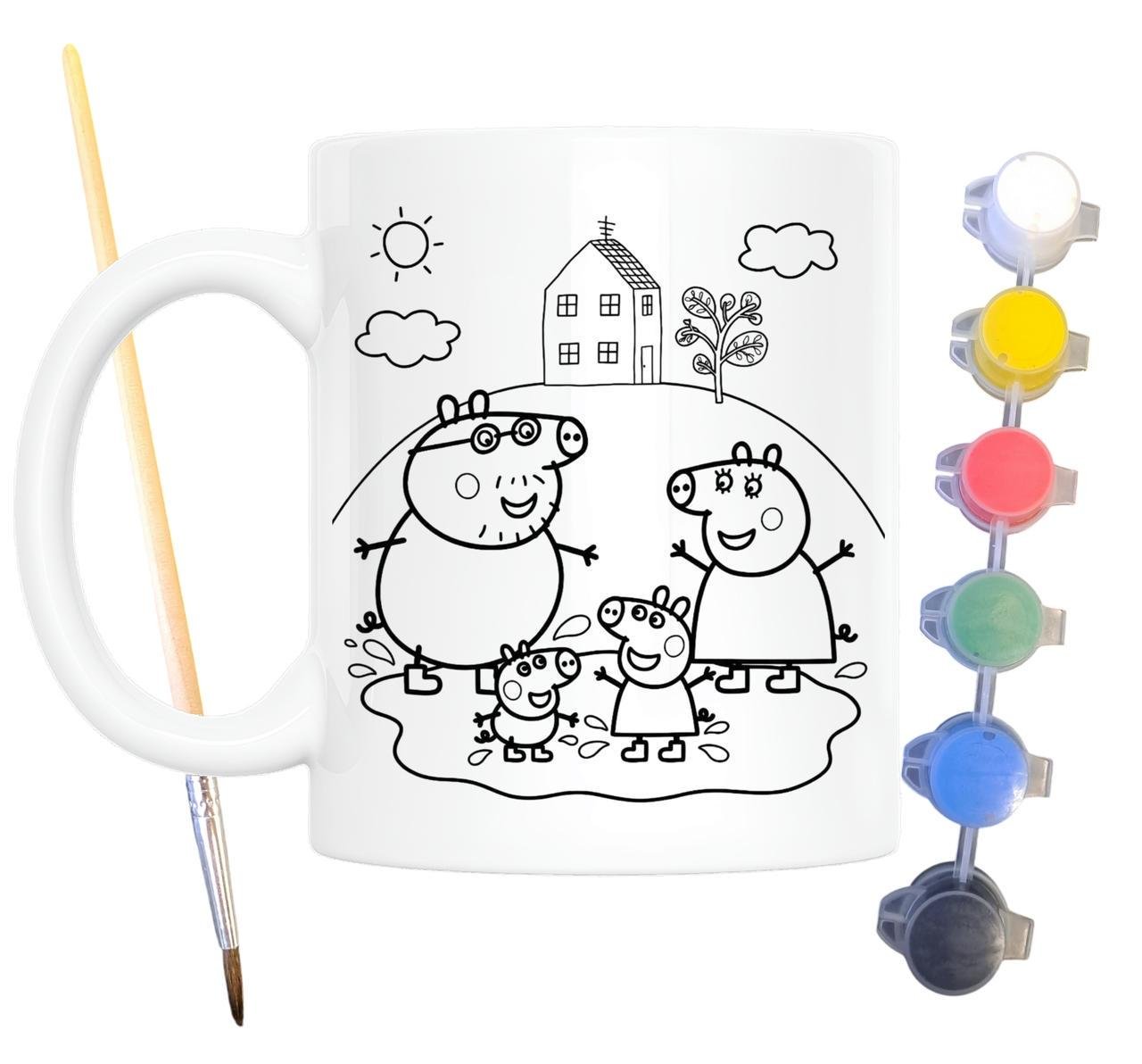 Набор для творчества Кружка-раскраска Свинка Пеппа (КР0237)