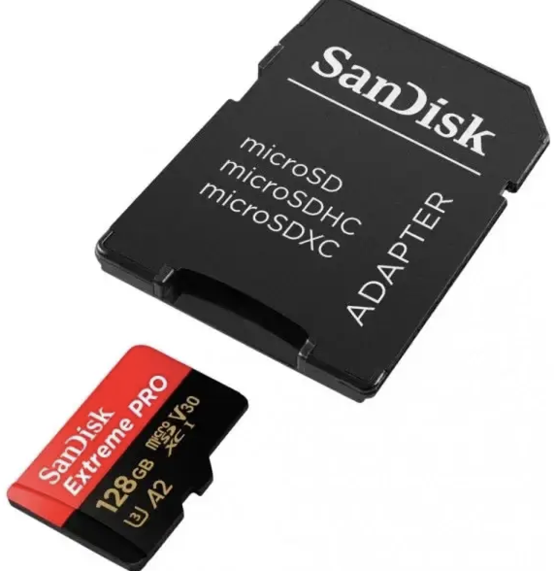 Карта пам'яті SanDisk Extreme Pro microSD 10 клас Micro SD 128 ГБ (38259562)