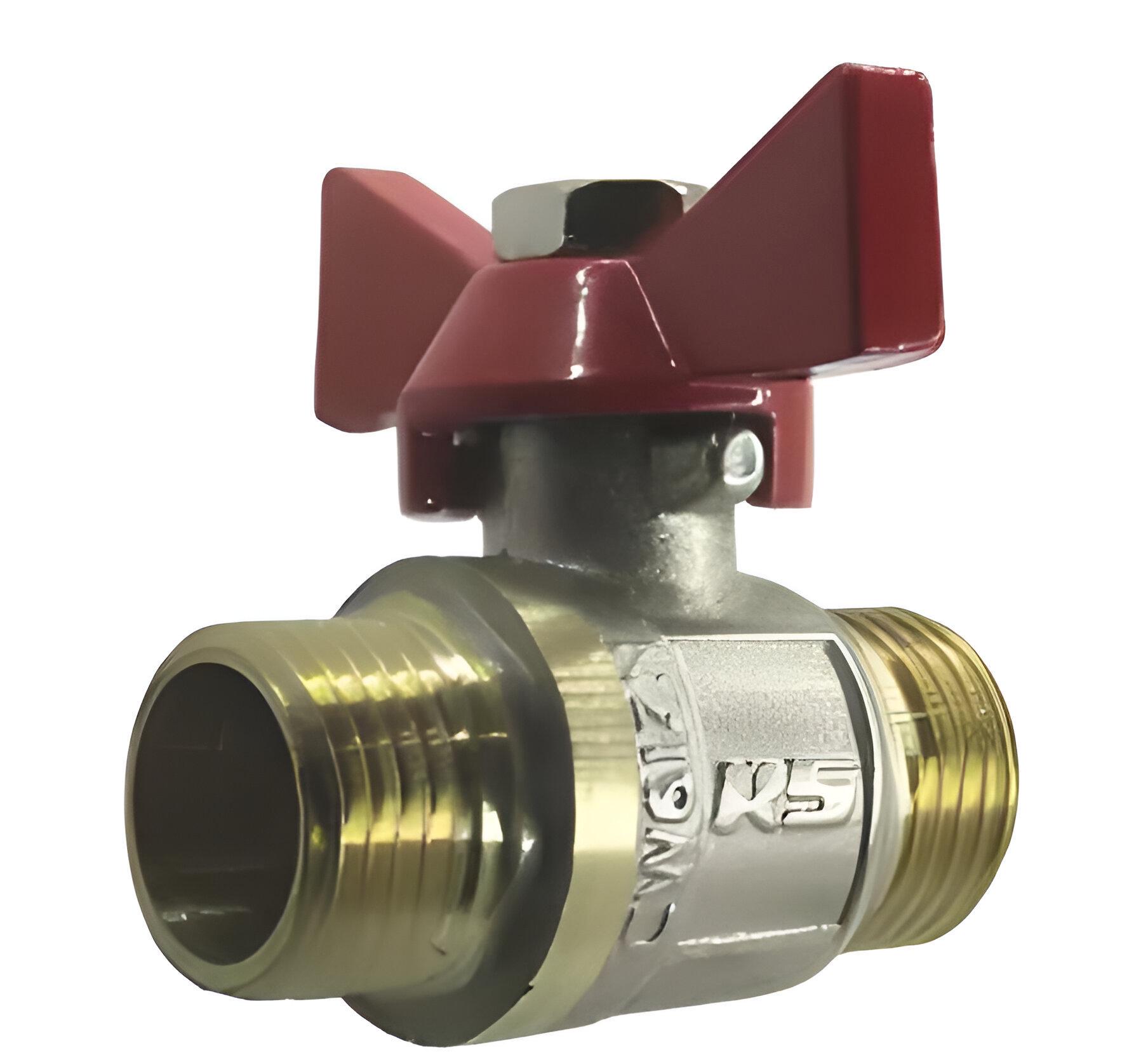 Кран кульовий STA ЗЗ 1/2" Червоний (1009018)