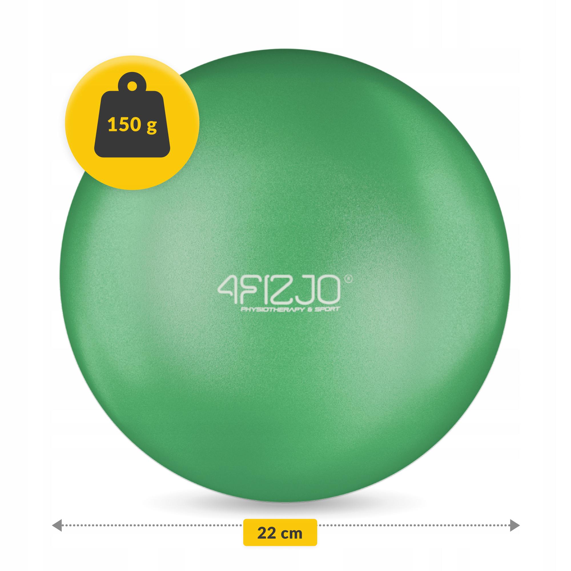 М'яч для фітнесу 4fizjo 22 см Green (P-5905973404853) - фото 3 М'яч для фітнесу 4fizjo 22 см Green (P-5905973404853) - фото 3
