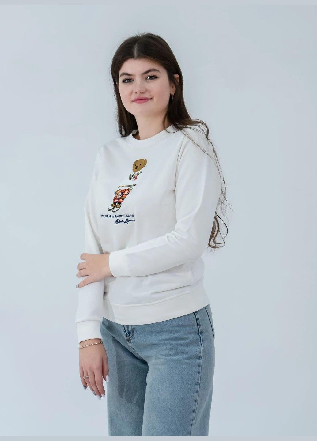 Свитшот женский Ralph Lauren Polo Bear S-5069WT M (S-5069WT M) - фото 3