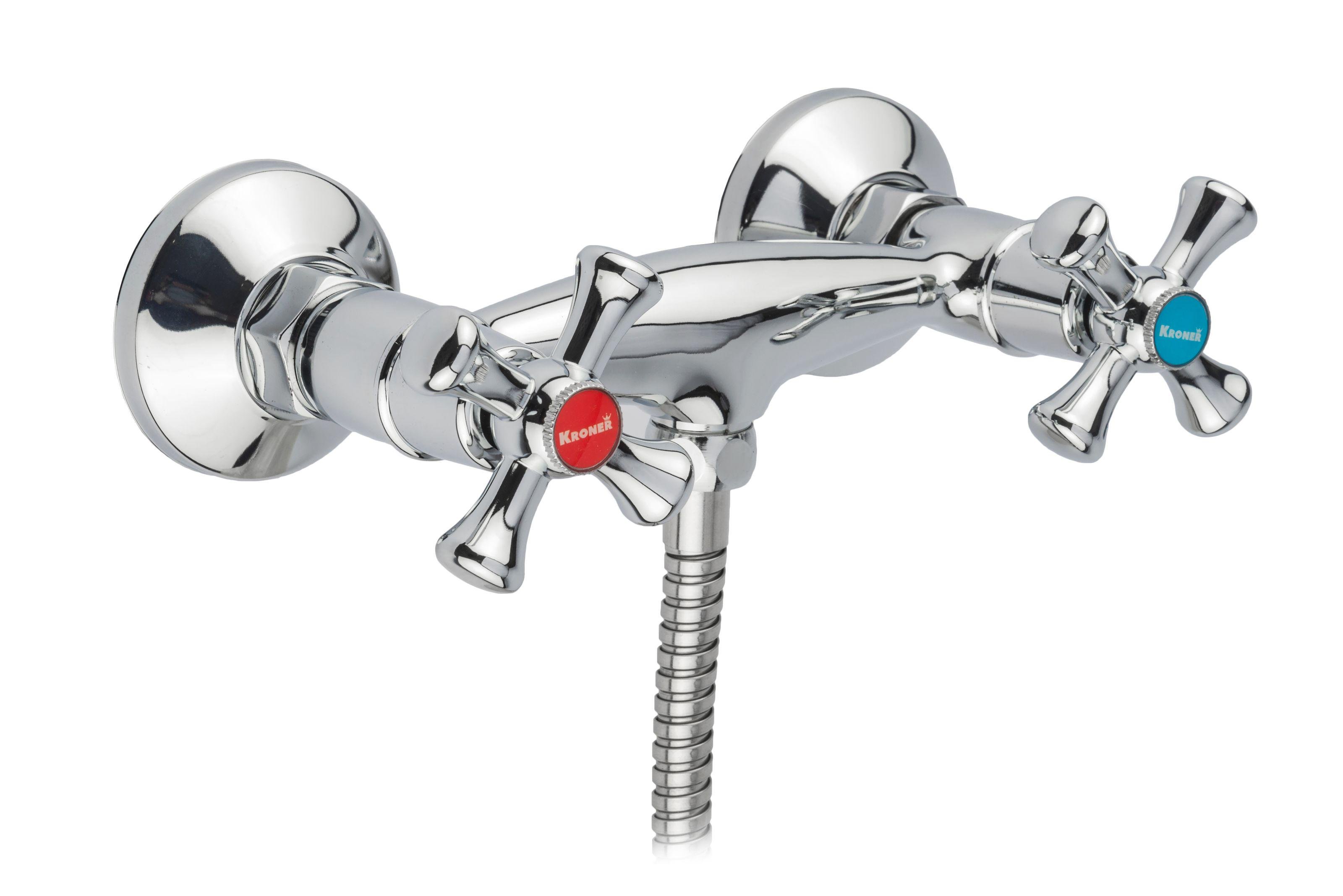 Смеситель для душа KRONER Rhein CV019665 Хром (134685)