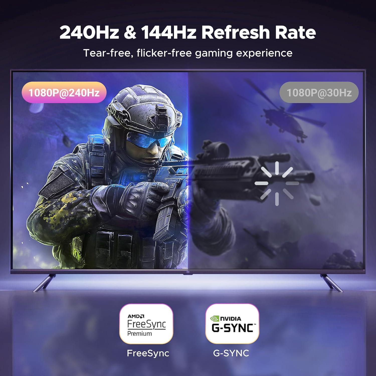 Кабель UGREEN HDMI-DisplayPort односторонній 4K при 60 Гц/1440P при 144/120 Гц/1080P при 240 Гц з харчуванням USB-A Gray (55329) - фото 4 Кабель UGREEN HDMI-DisplayPort односторонній 4K при 60 Гц/1440P при 144/120 Гц/1080P при 240 Гц з харчуванням USB-A Gray (55329) - фото 4