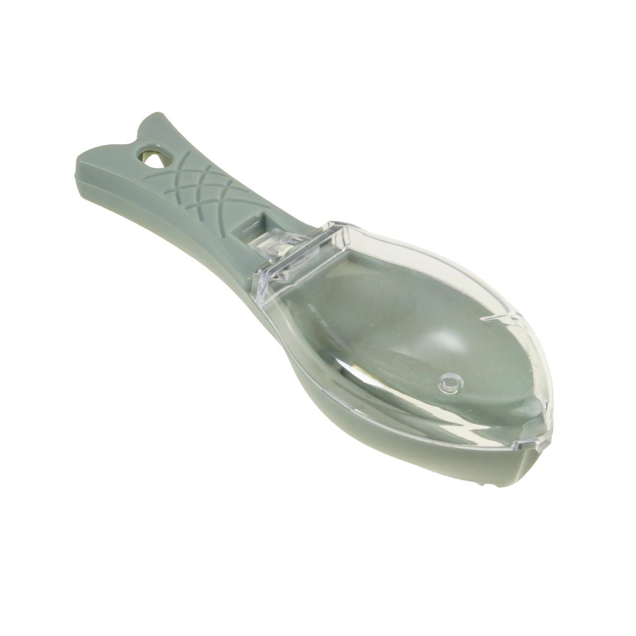 Рыбочистка с контейнером для чешуи Серый (2326) - фото 6 Рыбочистка с контейнером для чешуи Серый (2326) - фото 6