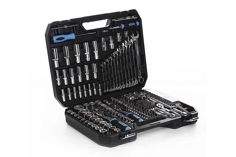 Набор насадок Apro CrV 1/4" 3/8" 1/2" 90T 219 шт. (251419)