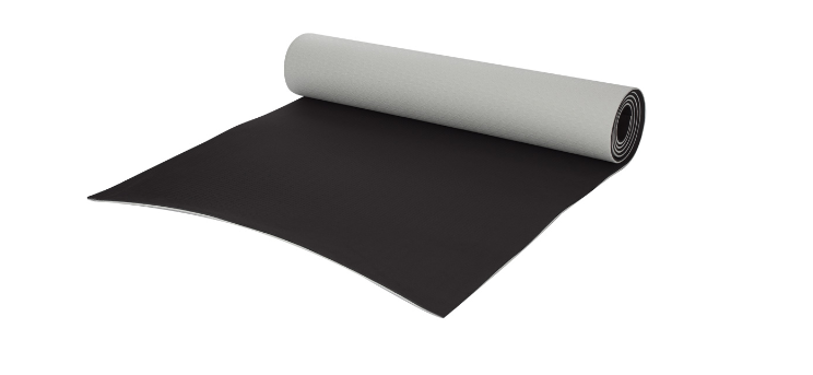 Йогамат MS 0613-1-GB Серый/Черный (AN002397)