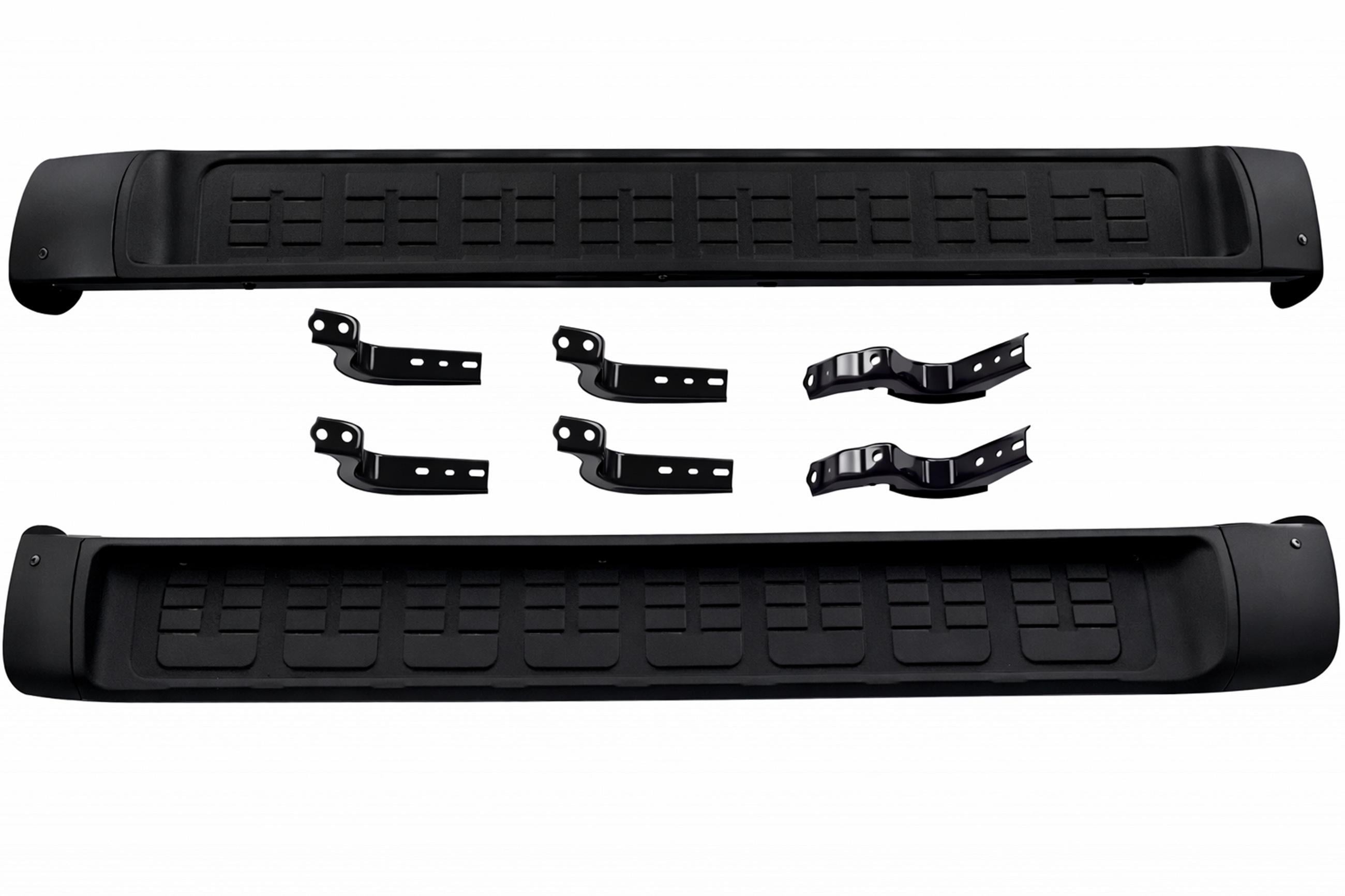 Боковые пороги Cixtai HARMS для Toyota FJ Cruiser 2006-2022 рр. алюминий/пластик 2 шт. (189684)