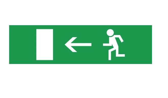 Этикетка самоклеящаяся для аварийных светильников E.NEXT Стрелка налево 2128 e.pict.left.200.55 200x55 мм (l0660093)