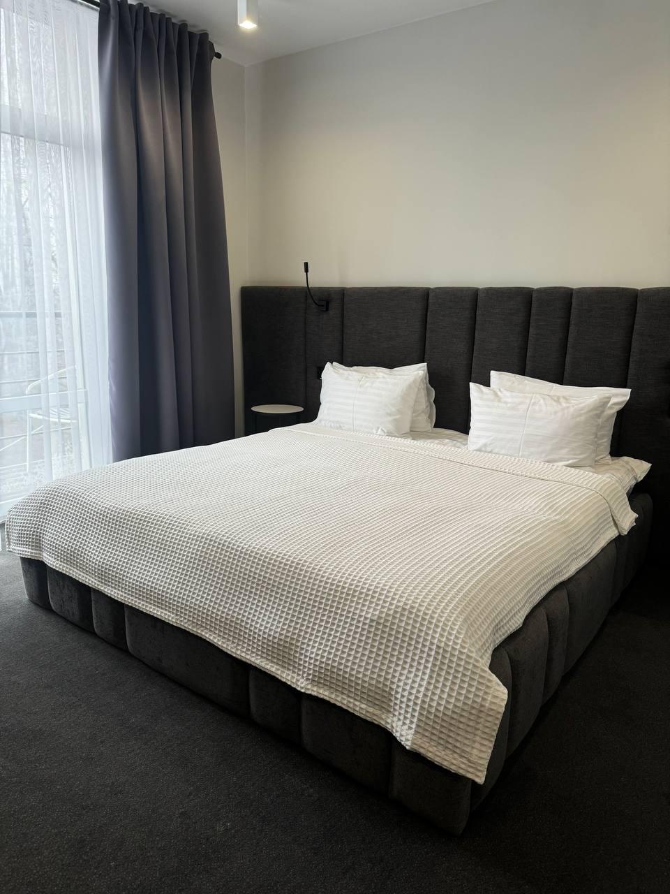 Плед-покрывало Вафельное хлопок 220х230 см Белый (1945-1)