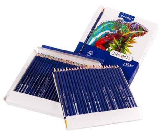 Олівці кольорові Marco Chroma 48 кольорів