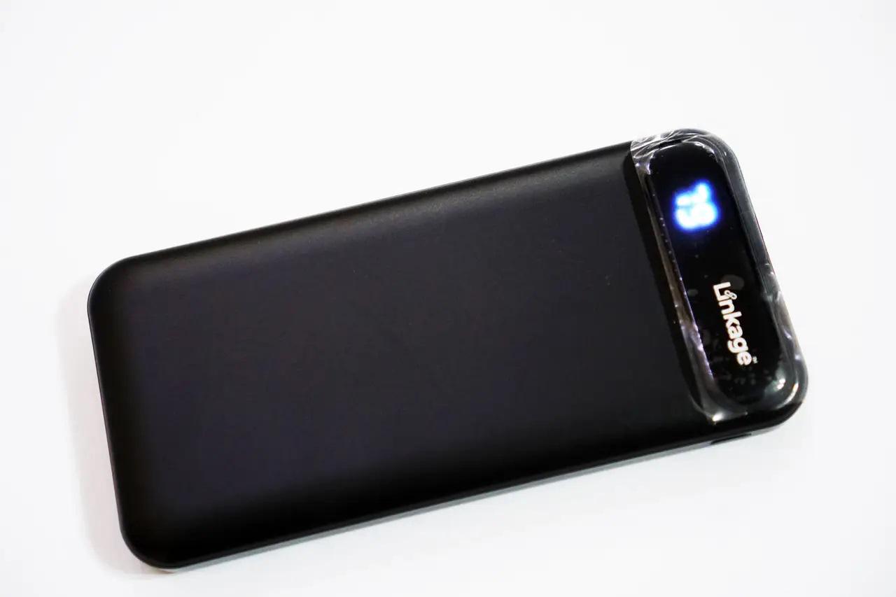 Повербанк автономный Linkage LKP-21 LCD USB 10000 mAh (2079257755) - фото 2