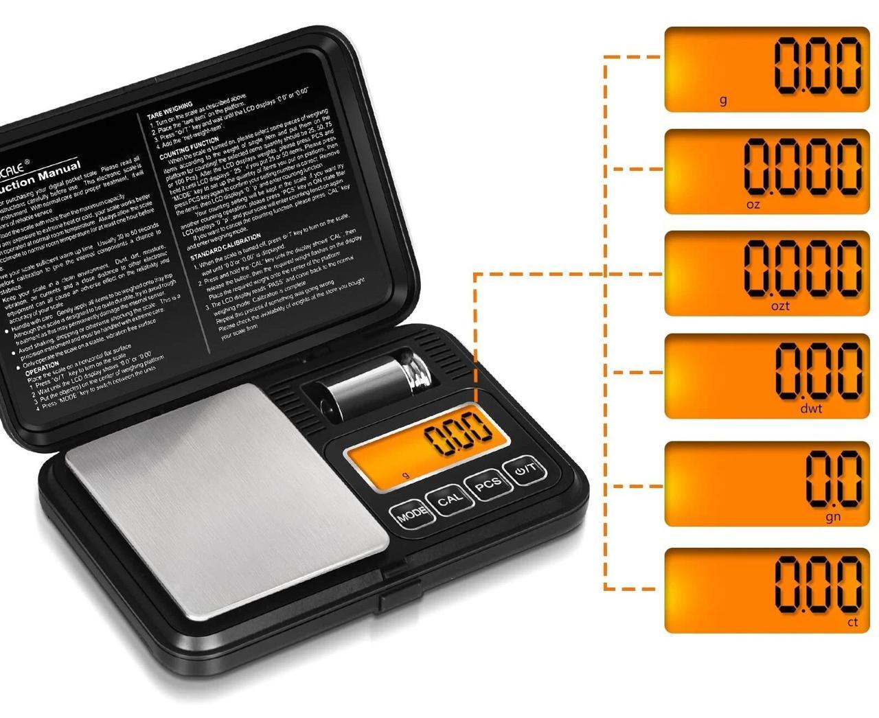 Электронные весы ювелирные 200 г - фото 2 Электронные весы ювелирные 200 г - фото 2