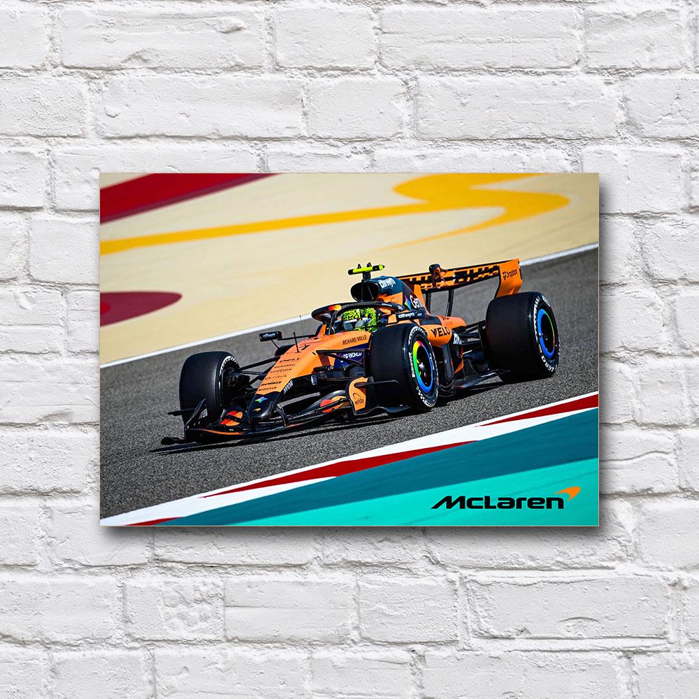 Постер дерев’яний Формула-1 McLaren MCL40 210х297 мм (33852912)