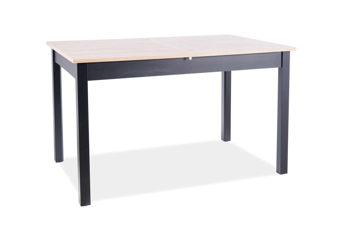 Стол Horacy 100/140x60 Дуб артизан/Черный