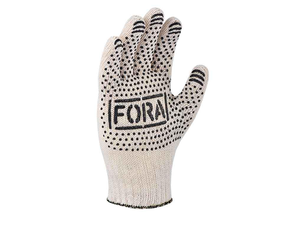 Перчатки рабочие трикотажные Doloni с ПВХ рисунком 15200 р. 10 (256423)