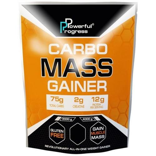 Гейнер Powerful Progress Carbo Mass Gainer 4000 г 40 порцій Vanilla