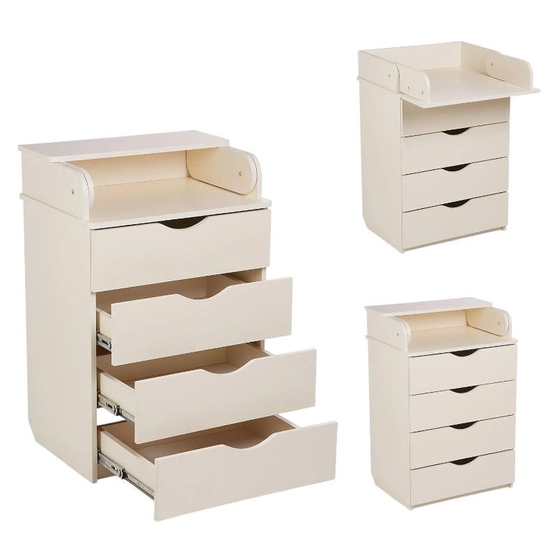 Комод для новорожденных с выдвижными ящиками 90х45х60 см Бежевый (DSK-602) - фото 3 Комод для новорожденных с выдвижными ящиками 90х45х60 см Бежевый (DSK-602) - фото 3