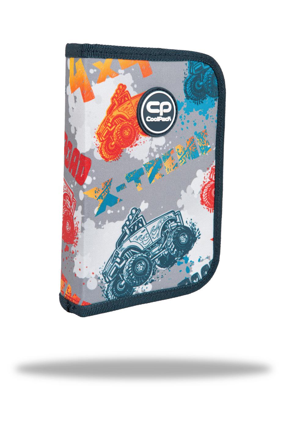 Пенал на молнии  COOLPACK Clipper OFFROAD с органайзером для ручек (F076671)