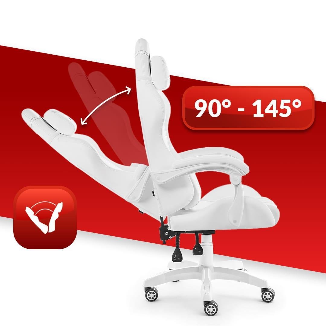 Комп'ютерне крісло Hell's HC-1014 White (5907196010392) - фото 3