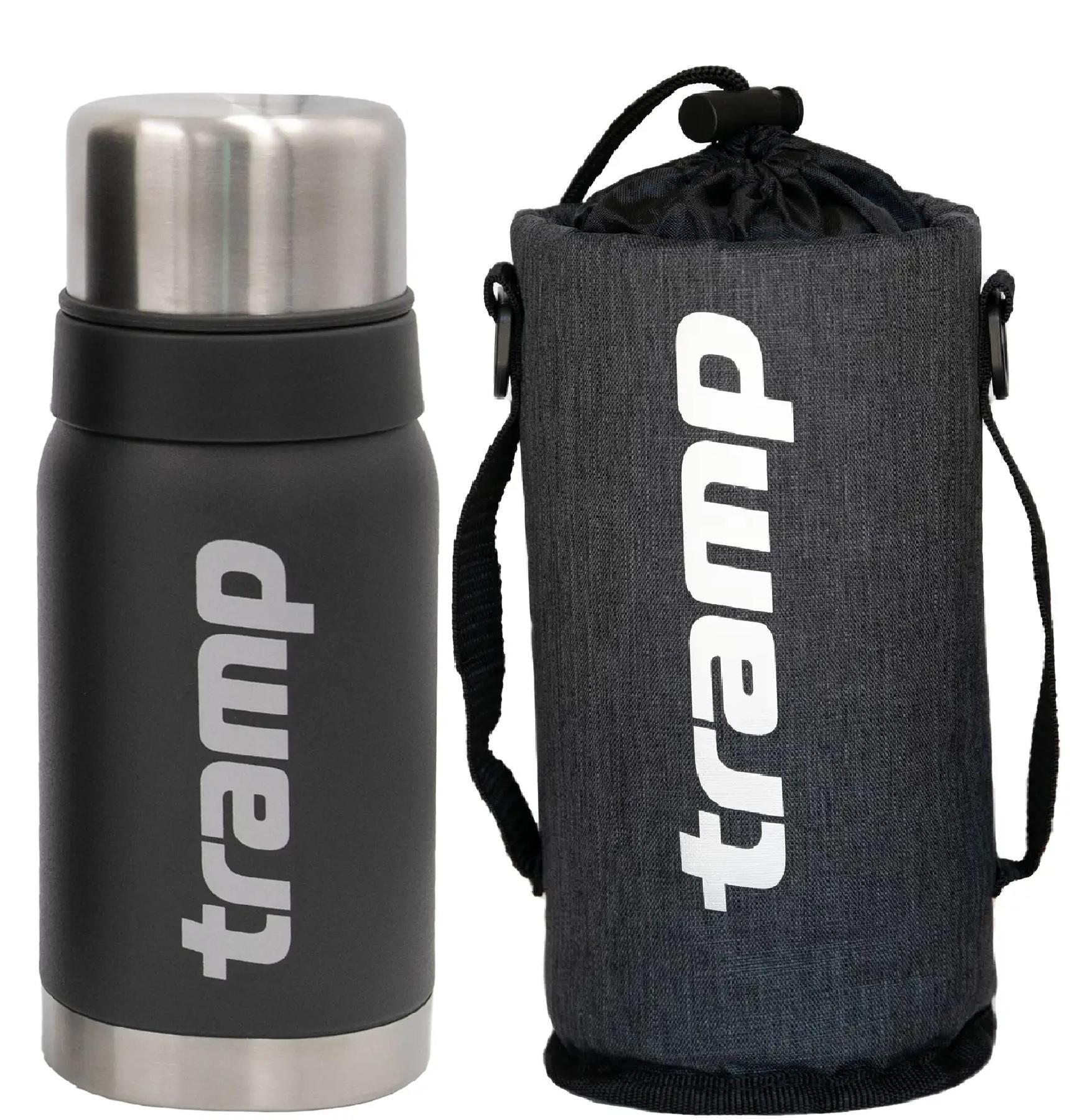 Термос Tramp Expedition 0,5 л + термочехол Grey (STAN-5GRY)