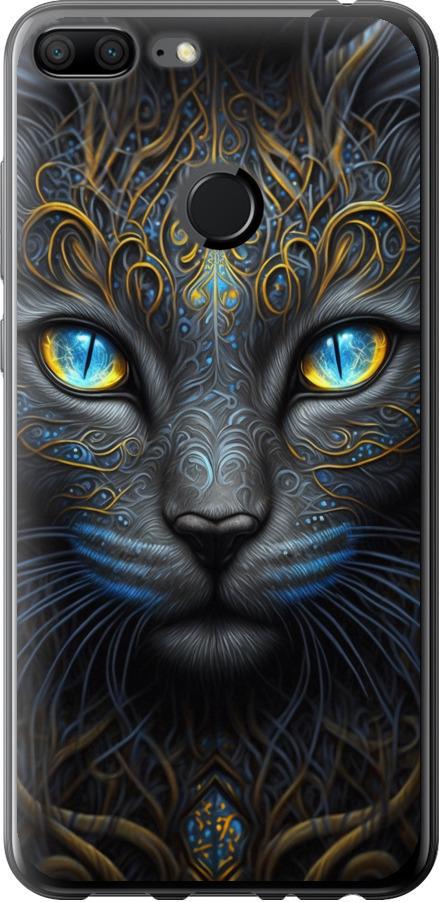 Чохол на Huawei Honor 9 Lite Кішка (5548u-1359-42517)