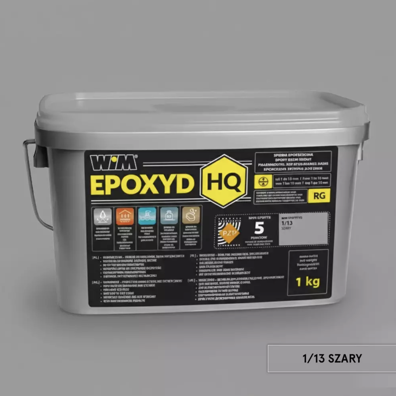 Эпоксидная затирка WIM Epoxyd HQ 1/13 1 кг Серый (1/13-1 HQ) Эпоксидная затирка WIM Epoxyd HQ 1/13 1 кг Серый (1/13-1 HQ)