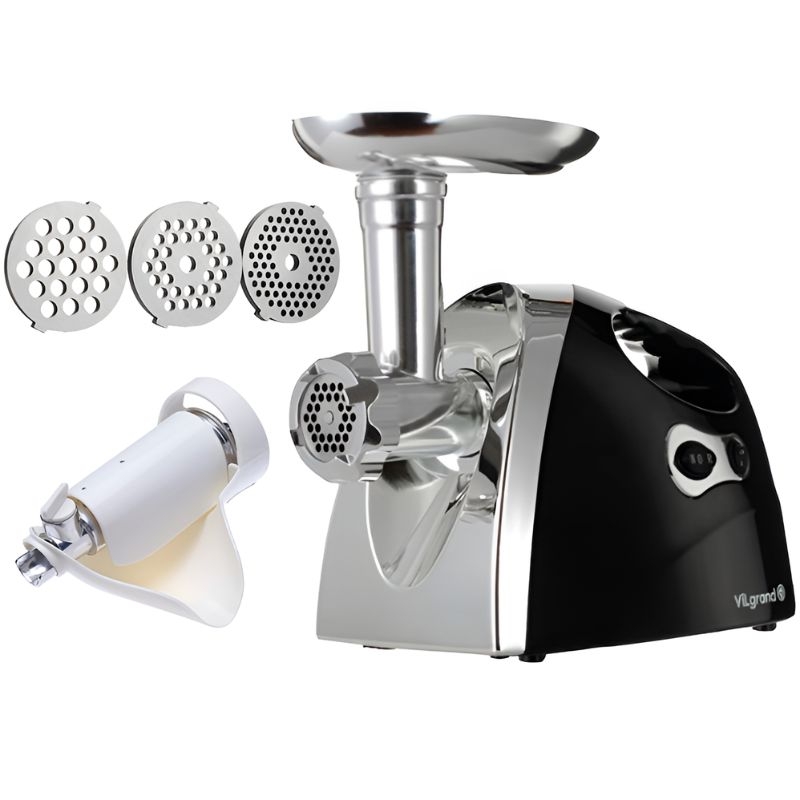 М'ясорубка електрична ViLgrand V203-BRMG з насадкою соковитискач 2000 Вт Black (tf7322) - фото 5 М'ясорубка електрична ViLgrand V203-BRMG з насадкою соковитискач 2000 Вт Black (tf7322) - фото 5