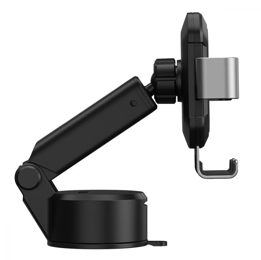 Держатель автомобильный Baseus Tank Gravity Car Mount Holder With Suction Base Tarnish Black Автодержатель для телефона Черный (SUYL-TK01) - фото 5