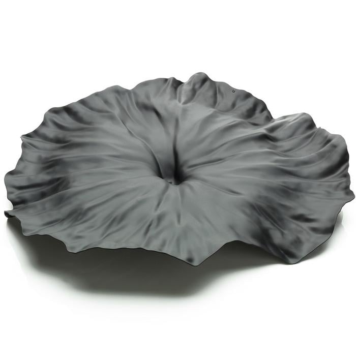 Блюдо Lotus leaf Alessi 44,8x6,3x41 см Черный (2522508)