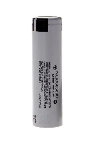 Аккумулятор Panasonic 18650 Li-Ion NCR18650BD 2980/3180 mAh 8A 4,2/3,6/2,5V