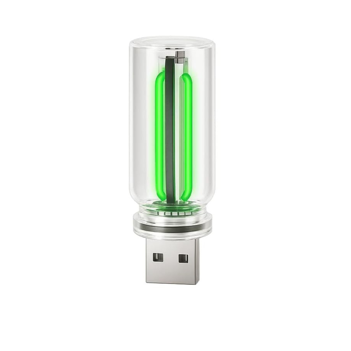Лампа-USB для авто з сенсорним керуванням USBNightlight Зелений (3551)