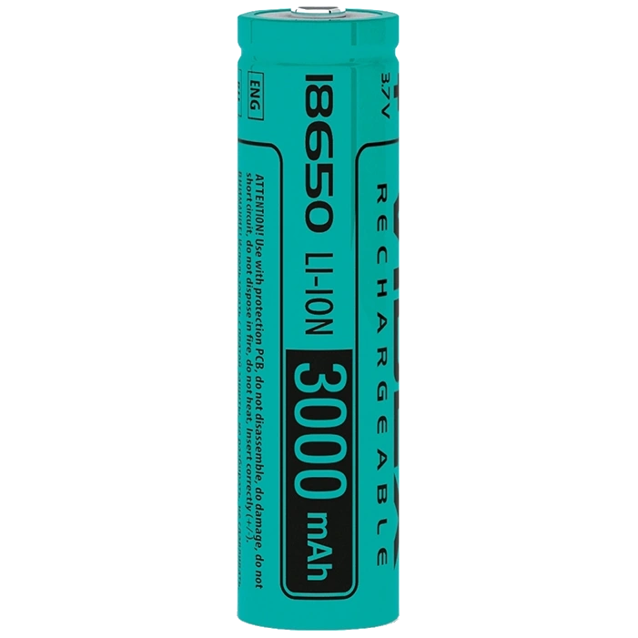 Акумулятор літій-іонний Videx 18650 3000 mAh 3,7V Green (27918887)