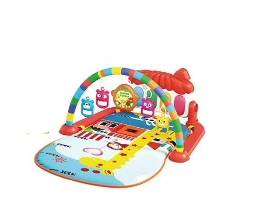 Развивающий коврик Baby Fitness Piano 688-25 с пианино и 4 погремушками (OR00001380)