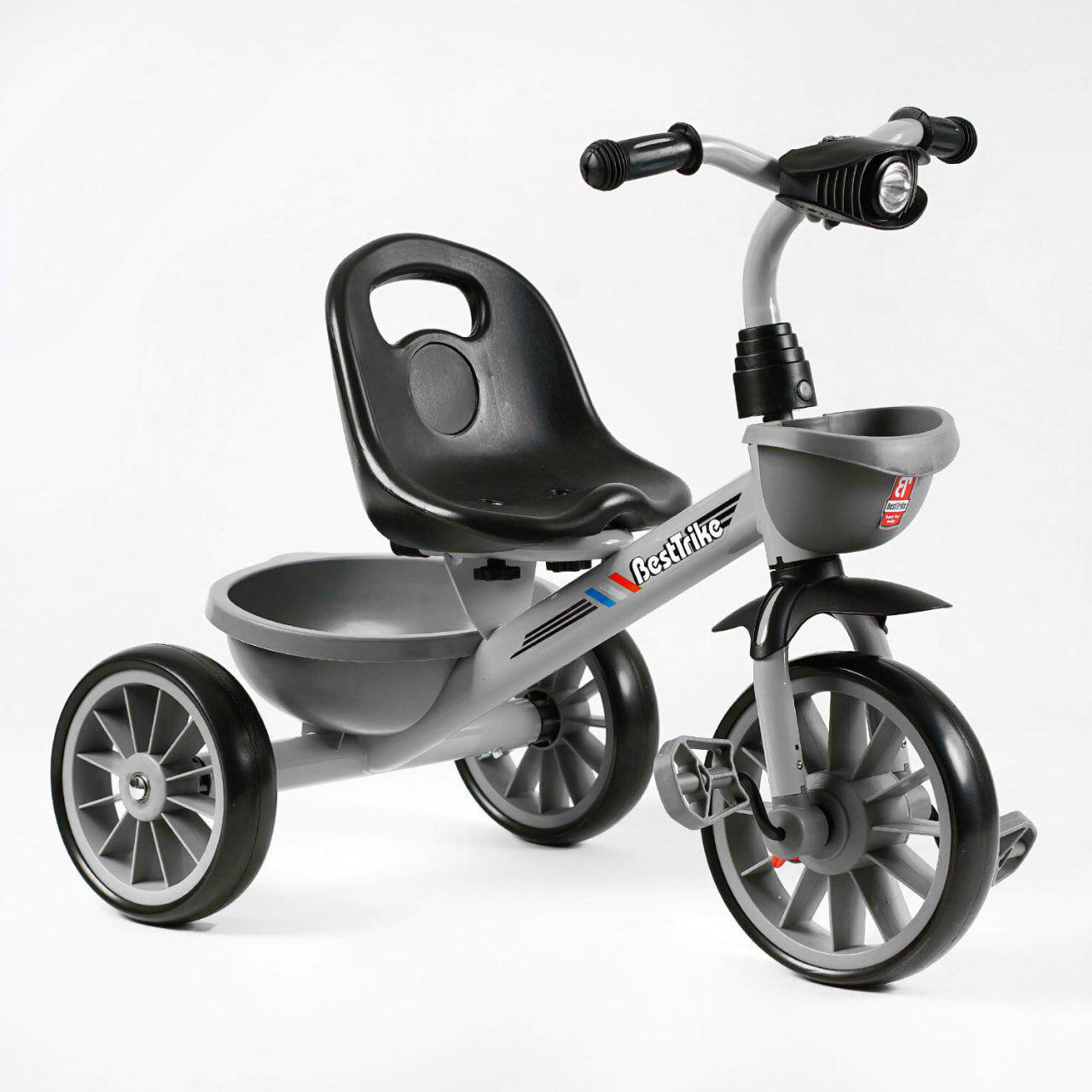 Велосипед детский Best Trike трехколесный Серый (BS-14640)