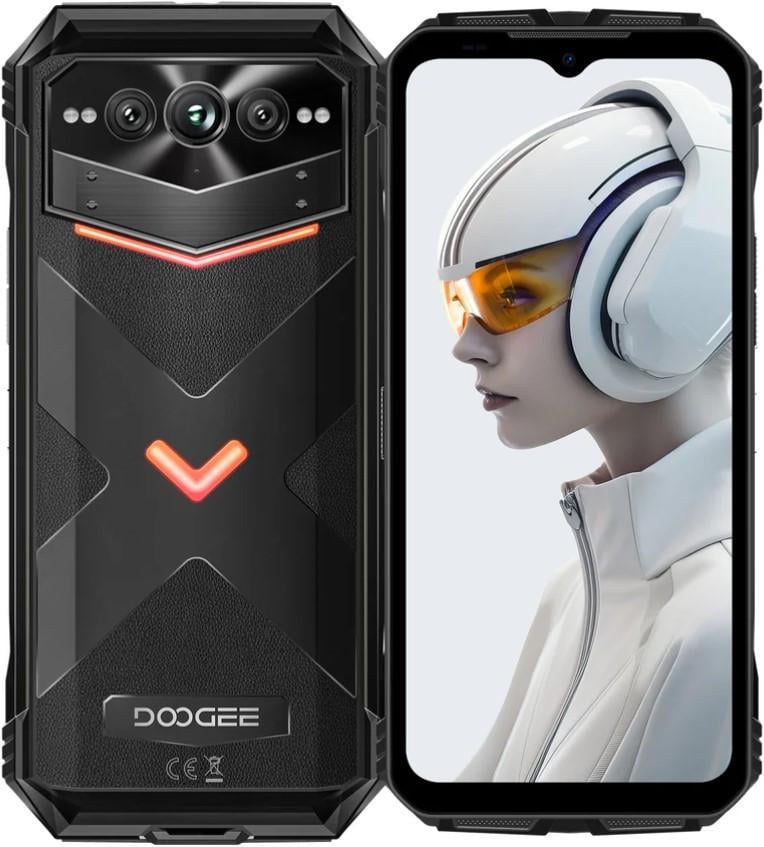 Смартфон Doogee V Max Plus Global Version 16/512GB Classic Black (2224486226)