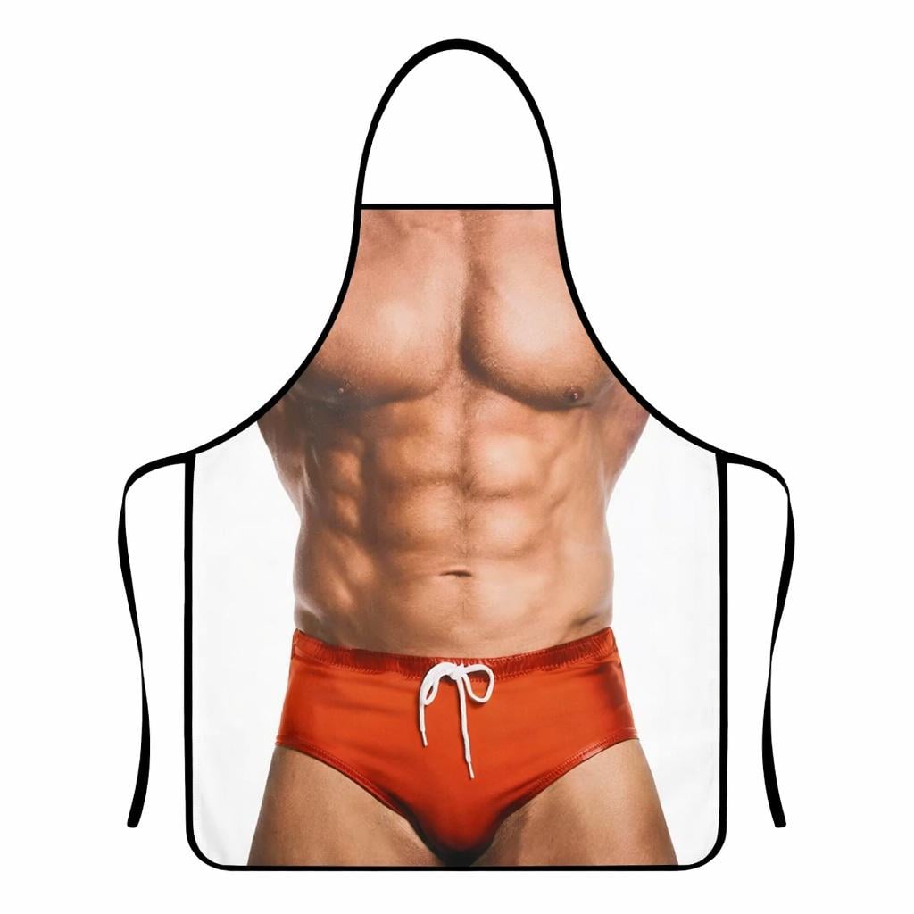 Фартук с приколом 73х57 см Разноцветный (50015)